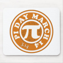 Happy Pi Day March 14 Mousepad