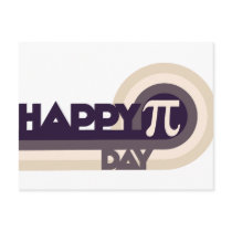 Happy Pi Day Postcard