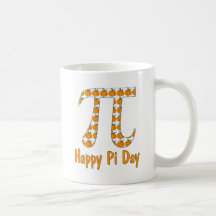Happy Pi Day Pumpkin Mugs