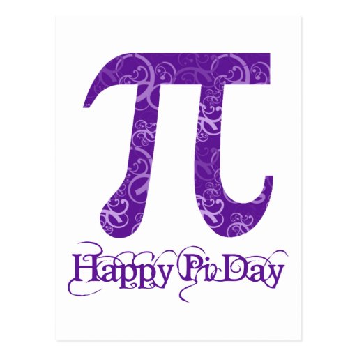 happy-pi-day-purple-swirls-postcard-zazzle