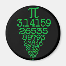 Happy Pi Day Refrigerator Magnets