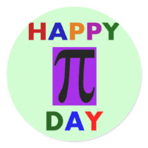 HAPPY PI DAY stickers by gailg1957 HAPPY PI DAY stickers