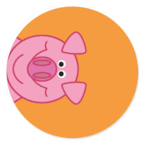 HAPPY PIG STICKER