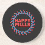 Happy Pills Drink Coaster