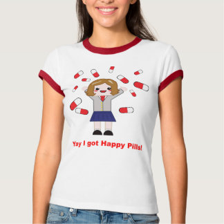 happy pills dog shirt