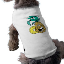 Happy Pineapple pet clothing by alternateworlds Happy Pineapple pet clothing