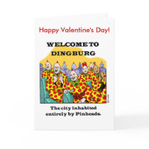 Happy Pinhead Valentine's Day! cards