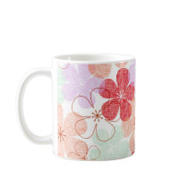 Happy Pink Garden mugs by myhome71 Happy Pink Garden mugs