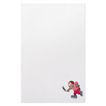 Happy Pink Player Customized Stationery