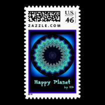 Happy Planet Postage postage