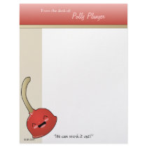 Happy Plunger Letterhead Stationery
