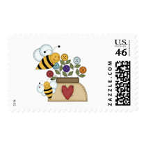 happy pollination postage