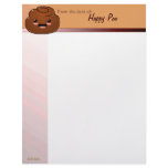 Happy Poo Stationery Customized Letterhead