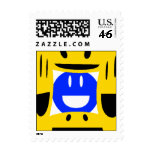 Happy postcard stamp