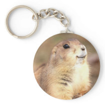 Happy Prairie dog keychain