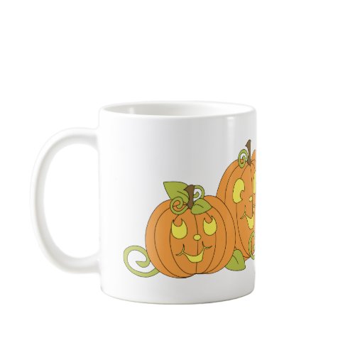 Happy Pumpkin Family mug
