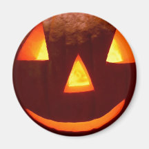 Happy Pumpkin Refrigerator Magnet