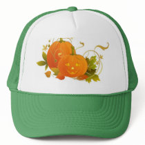 Happy Pumpkins hats by Zenyaris Happy Pumpkins hats