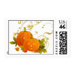 Happy Pumpkins Postage Stamps