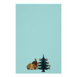 Happy Puppy Christmas Stationery Paper