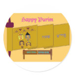 Happy Purim Stickers