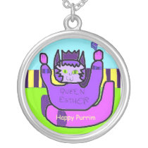 Happy Purrim Necklace
