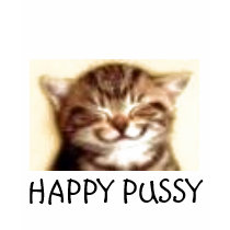HAPPY PUSSY t-shirts by phoenixstickers HAPPY PUSSY t-shirts