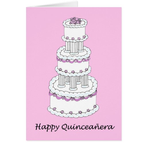 Happy Quinceañera Card Zazzle