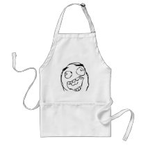 Happy Rage Face Apron