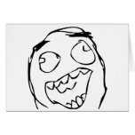 Happy Rage Face Cards