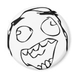 Happy Rage Face magnets