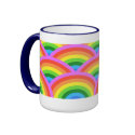 Happy Rainbow Mug by InsideOut_Tees Happy Rainbow Mug