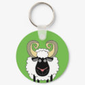 HAPPY RAM KEYCHAIN by nassosvakalis HAPPY RAM KEYCHAIN