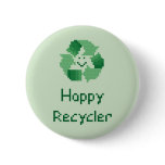 Happy Recycler Button
