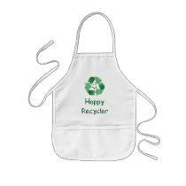 Happy Recycler Cross Stitch aprons by ingasi Happy Recycler Cross Stitch aprons