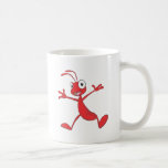 Happy Red Ant Jumping for Joy Coffee Mug