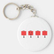 Happy Red Lanterns Keychains