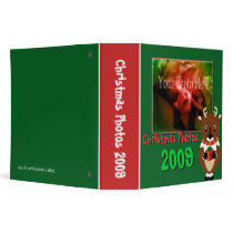 Happy Reindeer Binder