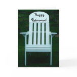 Happy Retirement Chair Card