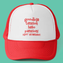 Happy Retirement! Tshirts and Retiree Gifts hats