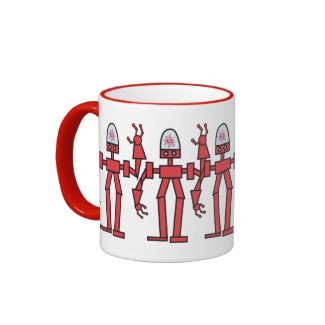 Happy Robot Coffee Mug