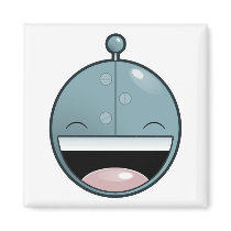 Happy Robot magnets