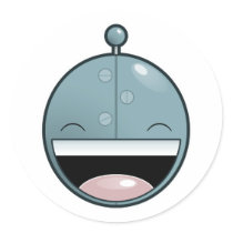 Happy Robot stickers