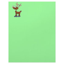 happy rudolph personalized letterhead