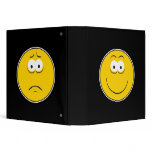 Happy Sad Smiley Face Notebook binders