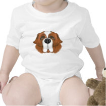 Happy Saint  Bernard t-shirts