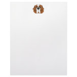 Happy Saint  Bernard Custom Letterhead