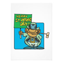 Happy Saint Patricks Day Invitations