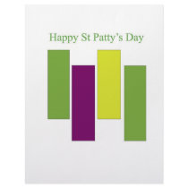 Happy Saint Patrick's Day letterhead