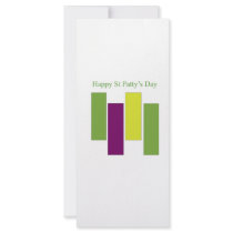 Happy Saint Patrick's Day rack cards